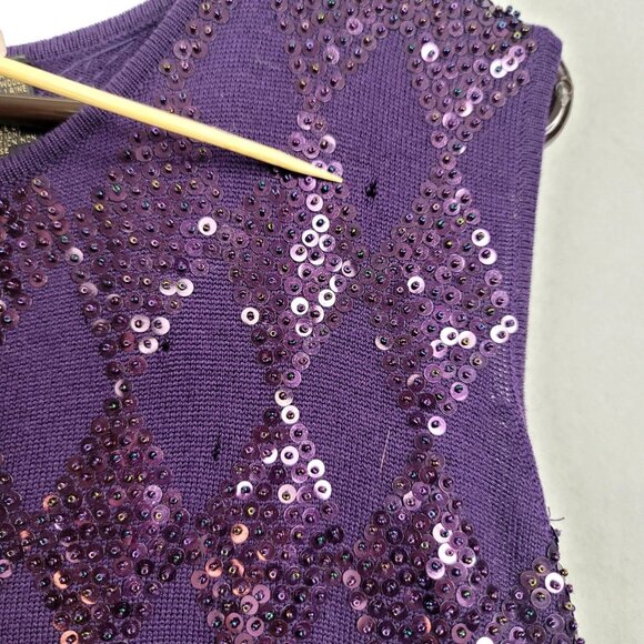 Dana Buchman Cutter Crafter Harlequin Sequin X Fine Merino Wool upcycle scrap - Picture 9 of 11